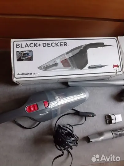 Пылесос для автомобиля black+decker