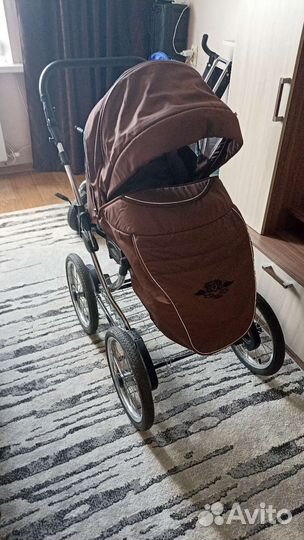 Коляска 3 в 1-трансформер бебетто