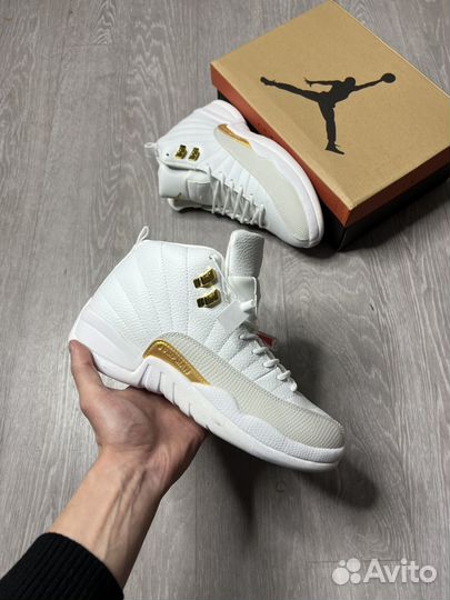 Кроссовки Nike Air Jordan 12 Retro White (Новые)