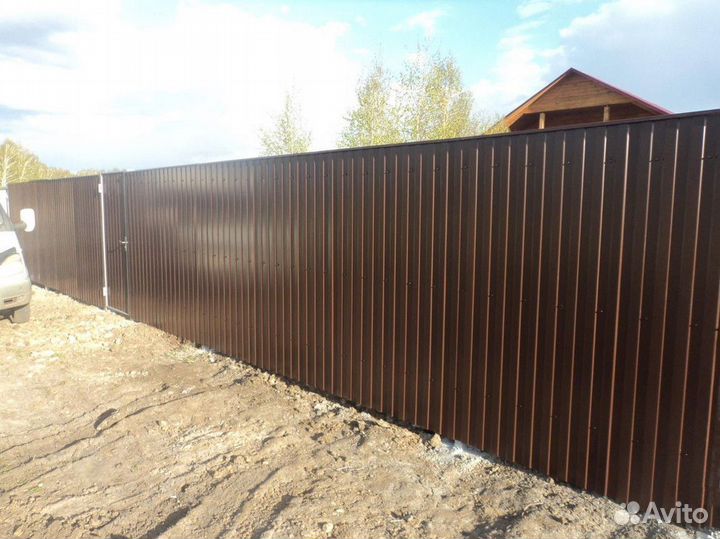 Профнастил зеленый. Металлопрокат