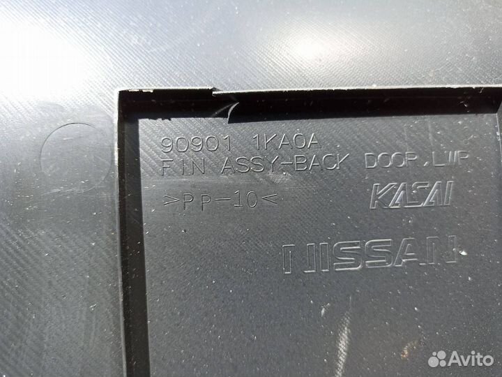 Обшивка багажника Nissan Juke F15