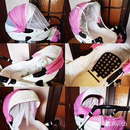 Коляска 3 в 1 Riko brano ecco