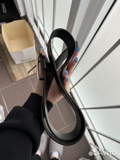 Ремень чёрный