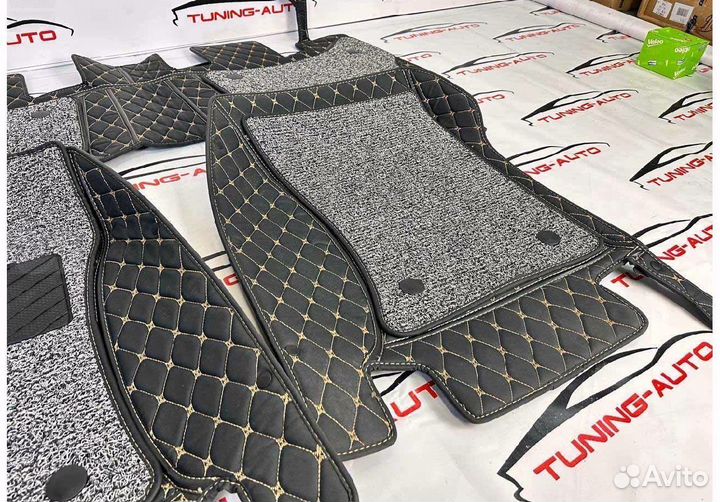 Ковры салона 3D Toyota LC Prado 150 / GX460