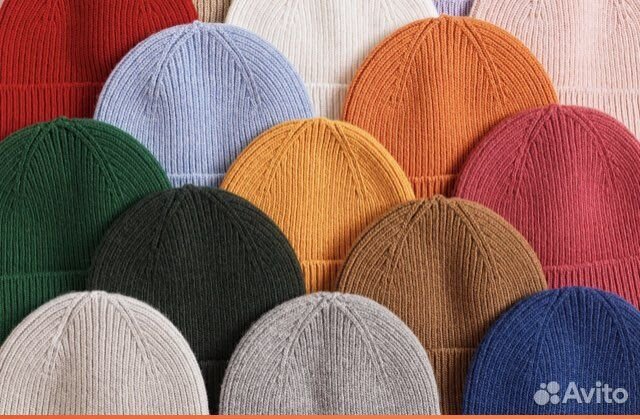 Шапка из 100 кашемира