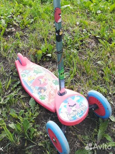 Самокат детский трехколесный