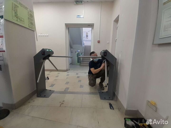Установка видеонаблюдения скуд автоматики