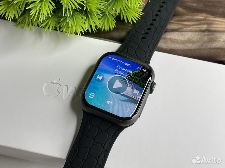 Часы Apple Watch 9 41 mm Black HK mini + Гарантия