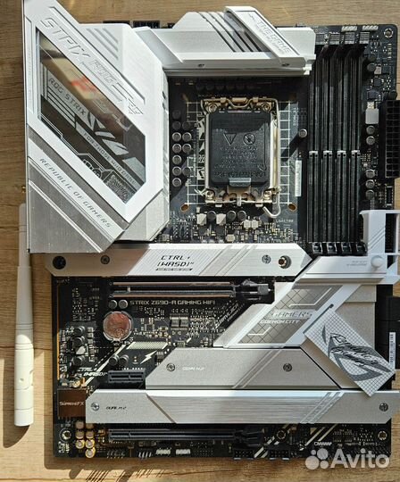Б/у Мат.плата 1700 asus ROG strix Z690-A gaming wi