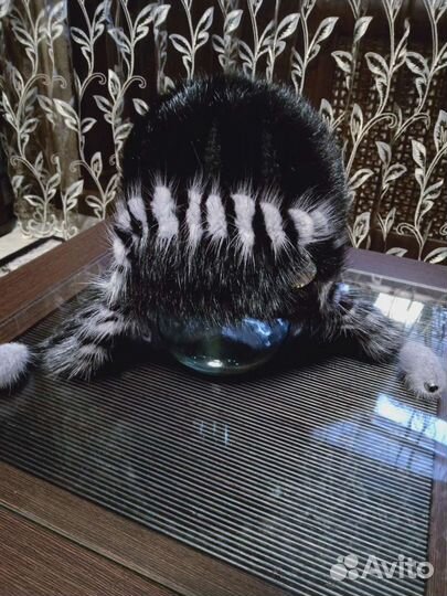 Шапка ушанка женская