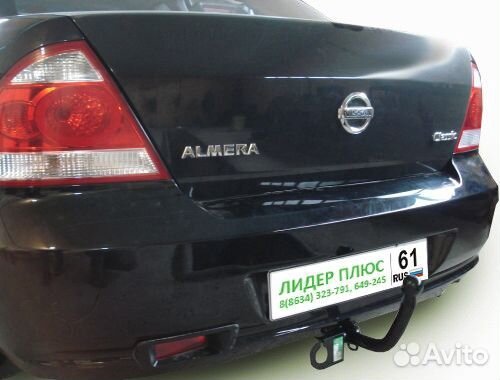 Фаркоп Ниссан (Nissan) Almera (В10) cедан 2006-20