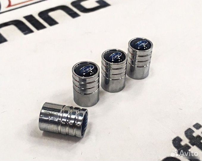 Колпачки на ниппели Ford Black