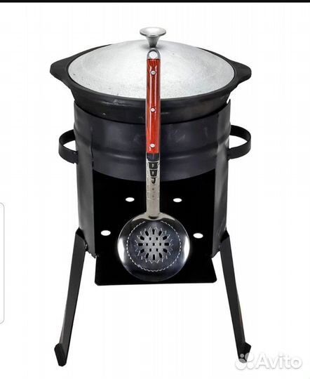 Казан 10л+учаг+шумовка