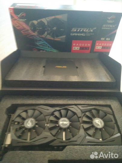 Видеокарта radeon rx580 8gb