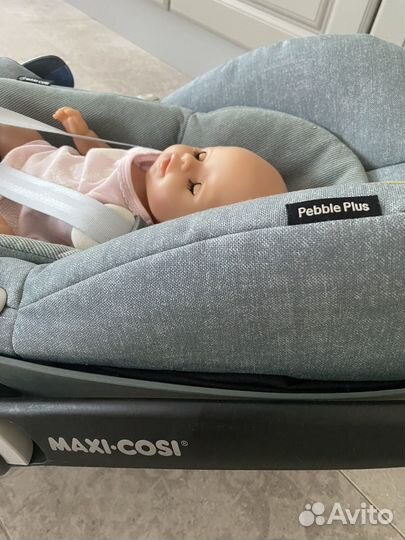 Автолюлька Maxi Cosi PebblePlus с базой 2 way fix