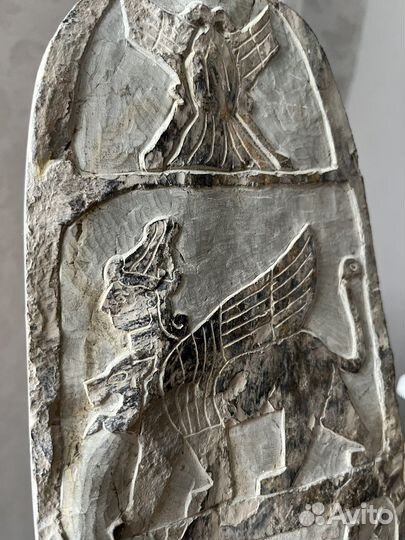 Реликвия древность Хеттский барельеф