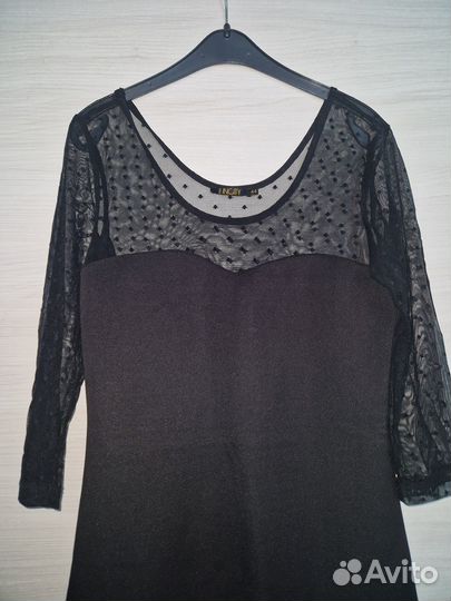 Платье Incity Women черное размер 44