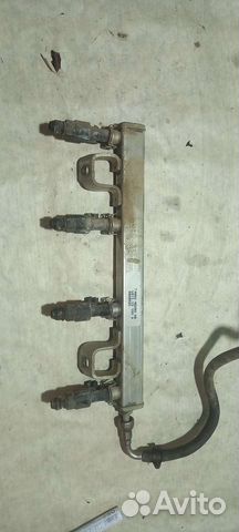 Топливная рампа с форсунками Ford Focus2 2.0л