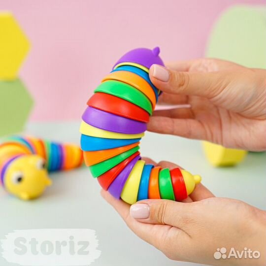 Гусеница антистресс Finger Slug