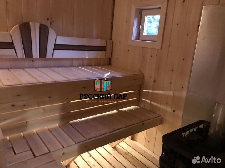 Баня под ключ 6х2,5 комфортная