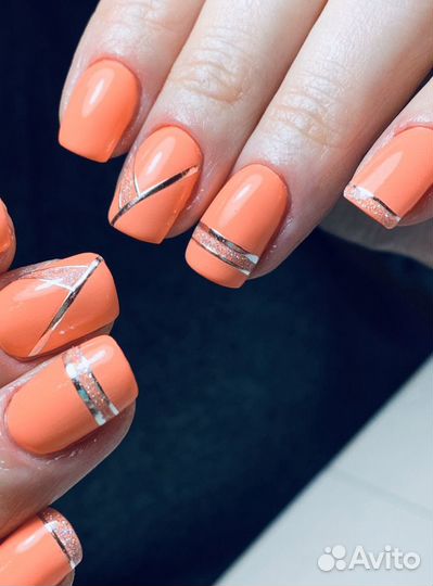 Маникюр, педикюр, наращивание ногтей, шеллак