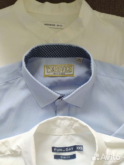 Школьные рубашки на рост 164