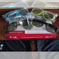 Очки 3D LG AG-F315 Cinema Glasses. Новые