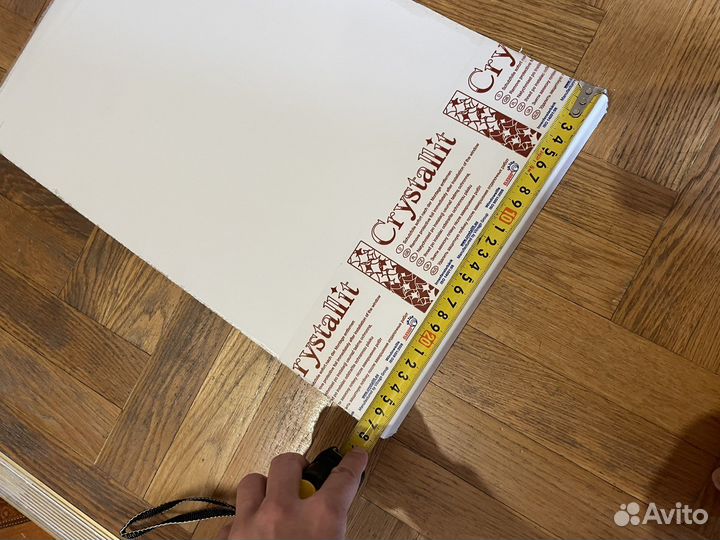 Подоконник crystallit белый