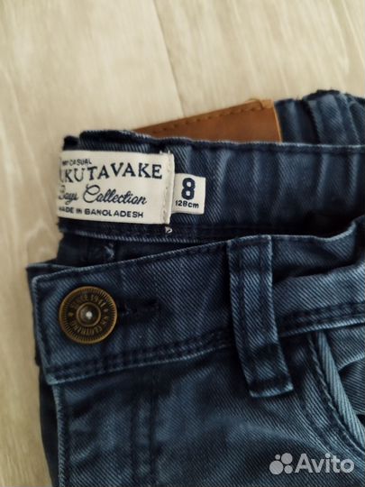 Джинсы брендовые 128-134