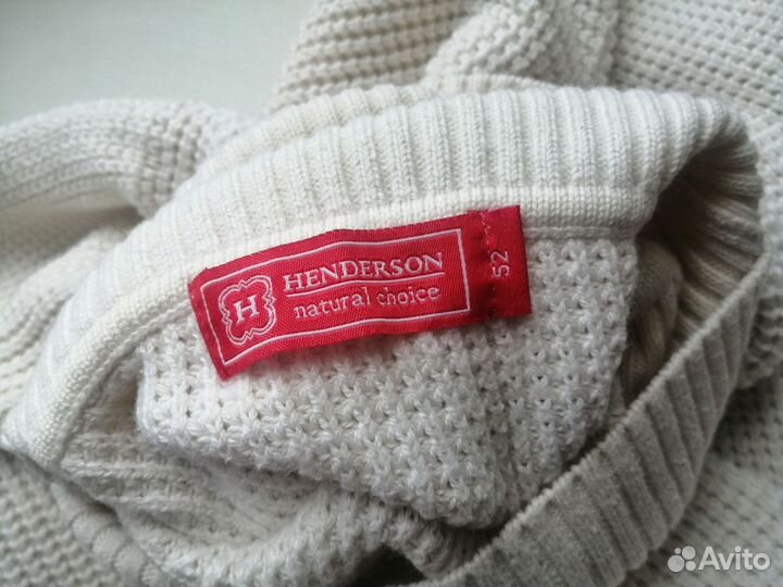 Henderson шерстяной свитер с горлом крупной вязки