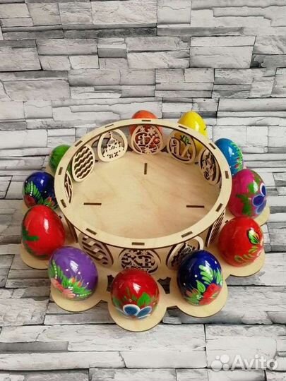 Подставка для пасхи и пасхальных яиц