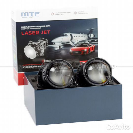 Светодиодные линзы MTF Light Laser Jet 3 6000K Bi