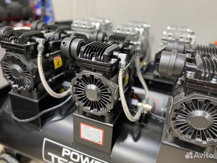 Малошумный компрессор Power Technic 980/150