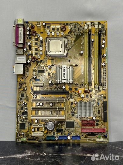 Мат плата asus P5B сокет LGA775