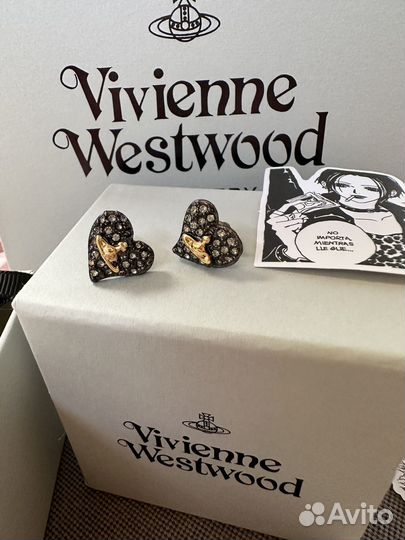 Серьги гвоздики Vivienne Westwood