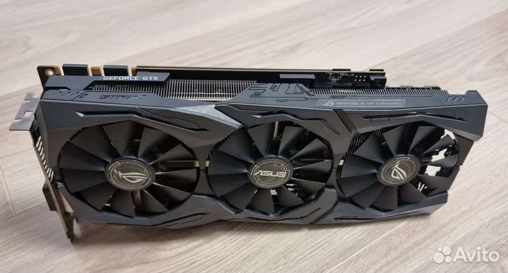 Видеокарта asus rog strix gtx 1080 ti