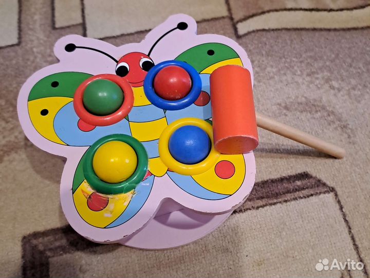 Развивающие деревянные игрушки