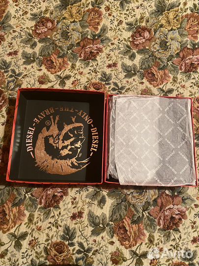 Подарочный набор diesel шарф в коробке