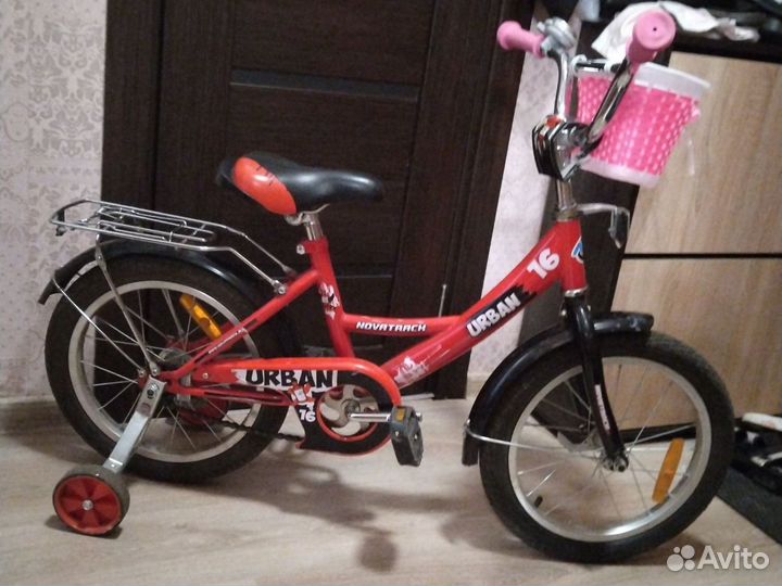 Детский велосипед Novatrack Urban 16