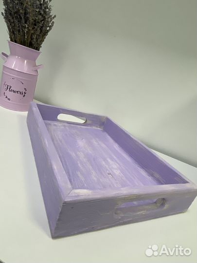 Поднос деревянный