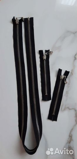 Молнии металлические швейная фурнитура