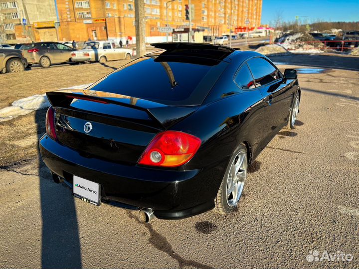 Hyundai Tiburon 2.0 AT, 2002, 134 777 км