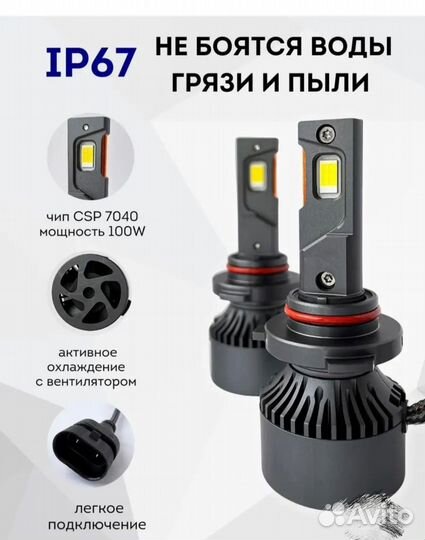 Светодиодные лампы hb3