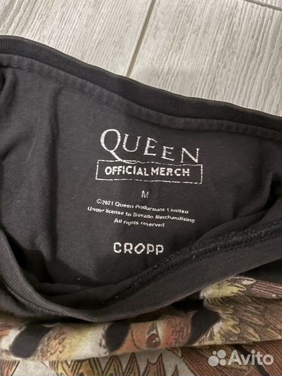 Футболка cropp колоборация queen оригинальный мерч