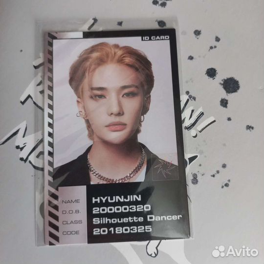 Карта stray kids oddinary Хёнджин