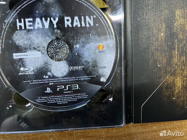 PS3 Heavy Rain в картоне (лот 3)