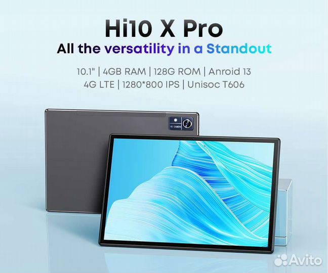 Chuwi HI10X Pro, 4/128Gb,LTE(4G),Новый