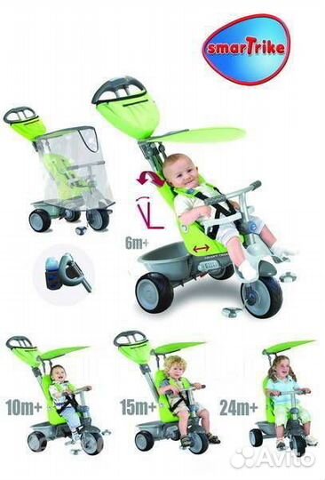 Трёхколёсный велосипед