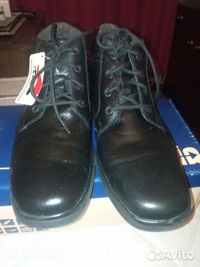 Полуботинки шерсть внутри муж. Tervolina кожа 45