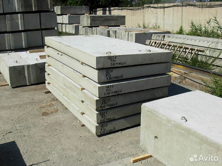 Плиты дорожные новые и бу